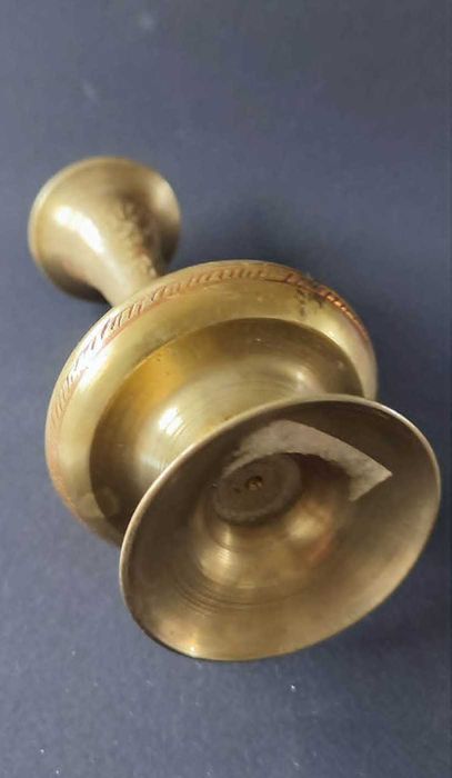 Mosiężny  wazon -  made in India vintage
