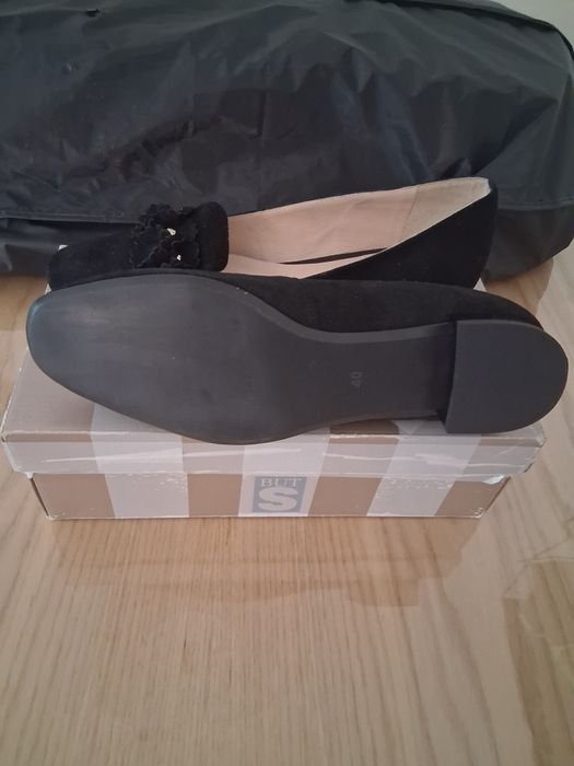 Zamszowe lordsy s-but 40