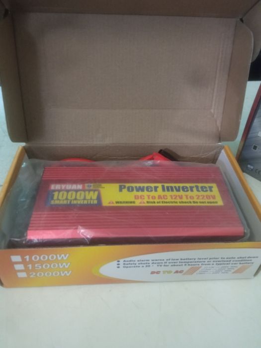 Продаж інверторів з 12 на 220 чистий синус