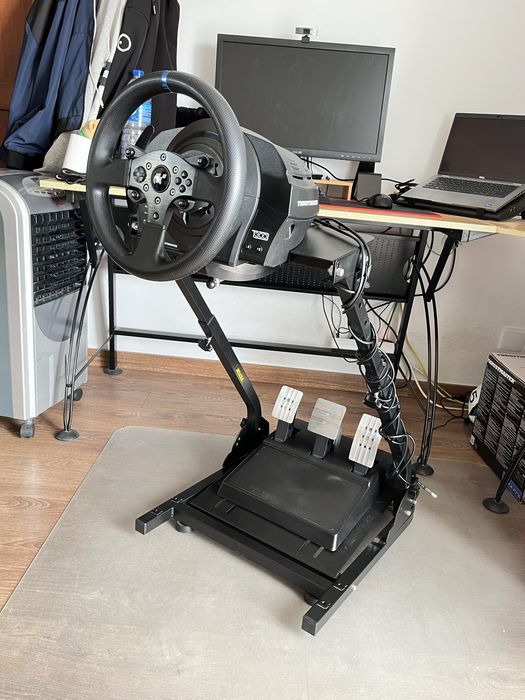 Trustmaster T300RS GT + suporte dobrável + suporte caixa