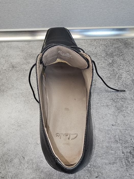 Clarks półbuty biznesowe roz.45 derby ,skóra naturalna