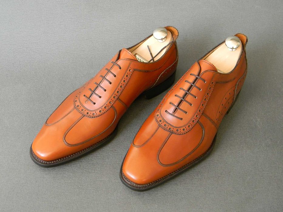 Нові чоловічі повсякденні туфлі броги Mario & Stefano Bemer Goodyear Welted Handmade in Italy