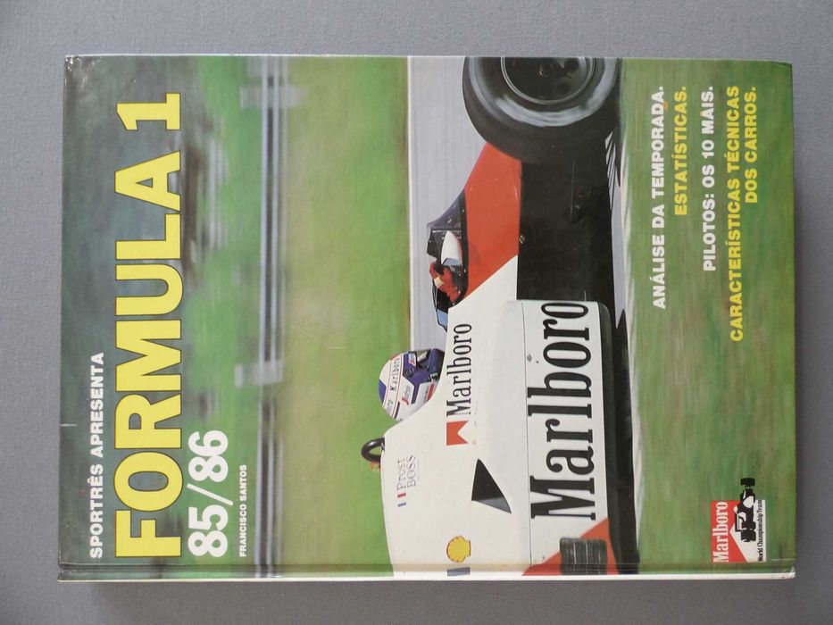 Livro Formula 1 85/86