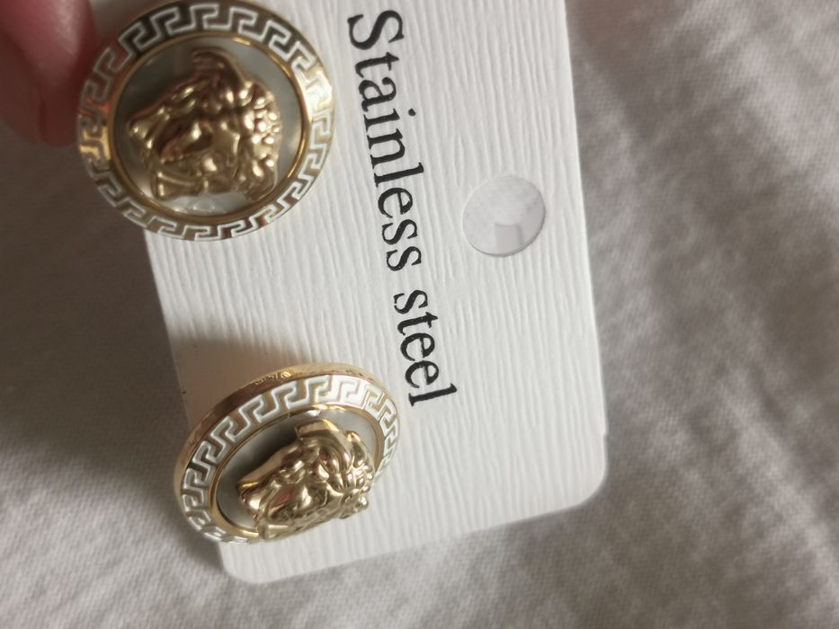 Kolczyki Versace medusa earrings
