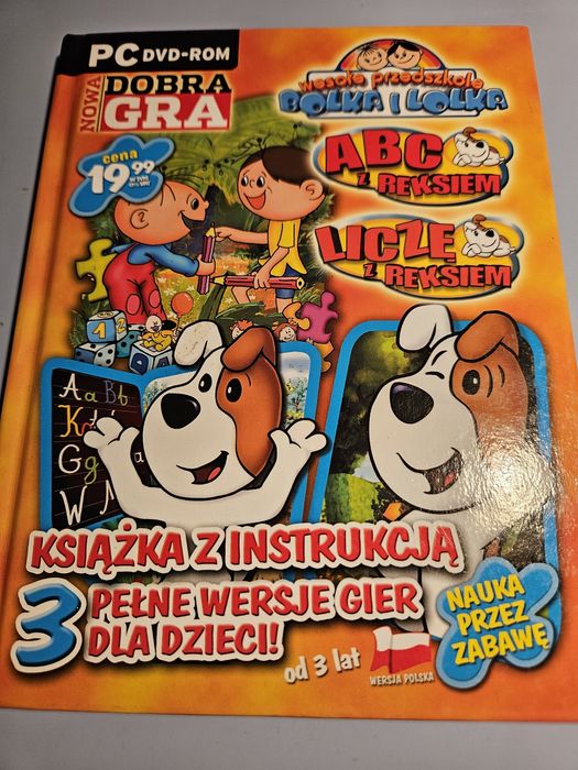 Gra PC.  Bolek i Lolek. Reksio.
