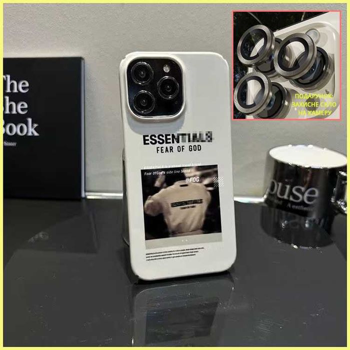 Чохол Essentials чехол Fear Of God iphone эссеншиал