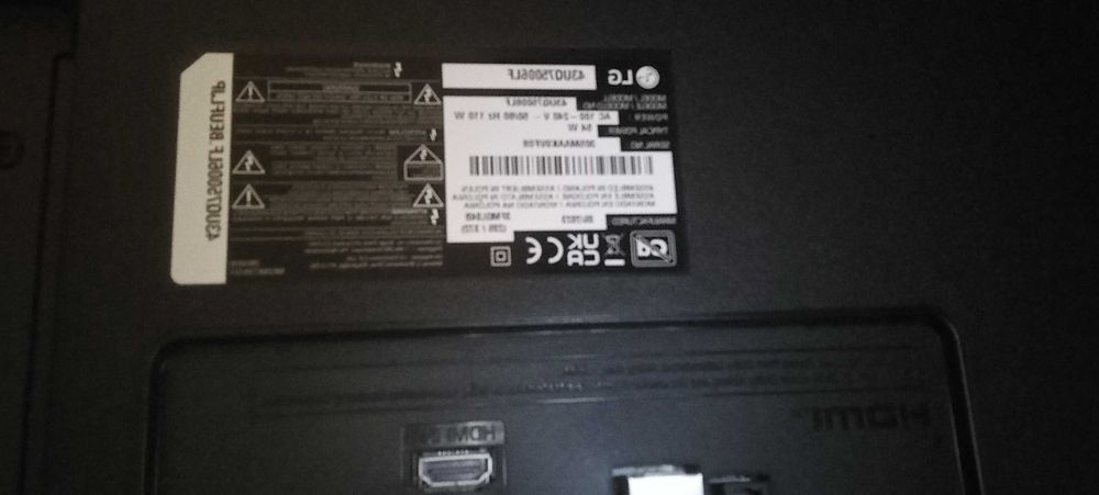 Smart tv LG 43" pouco uso