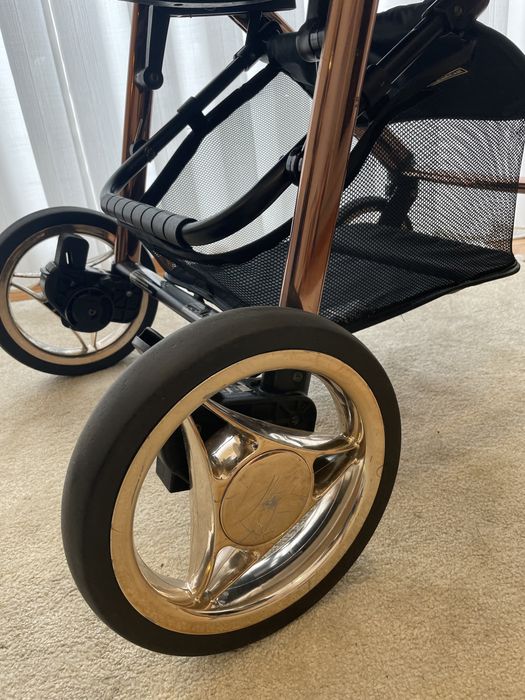 Carrinho V Pack+babycoque reclinavel + base isofix