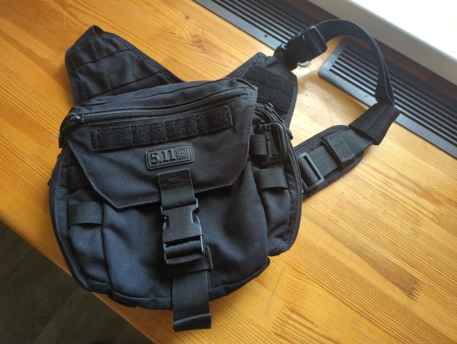 Сумка плечова 5.11 Tactical PUSH Pack Black