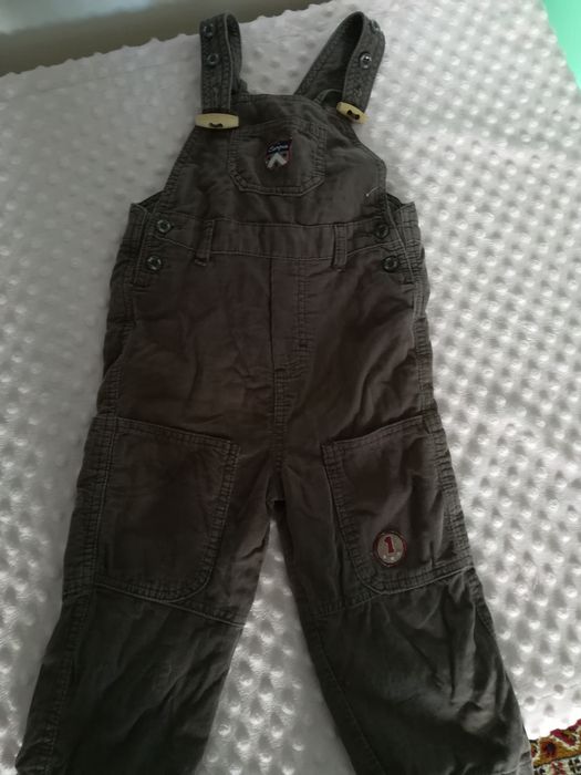 Ogrodniczki sztruksowe 92