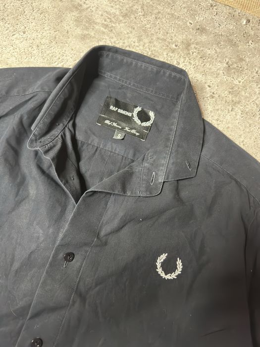Raf simons fred perry сорочка