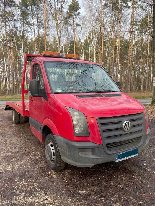 Crafter pomoc drogowa bliźniak laweta