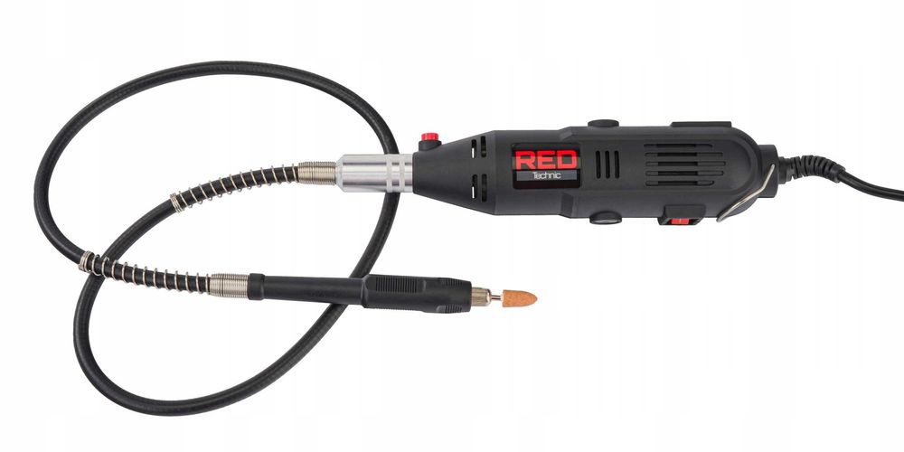 Mini SZLIFIERKA TRZPIENIOWA Prosta Zestaw 300 el  RTSPT0047