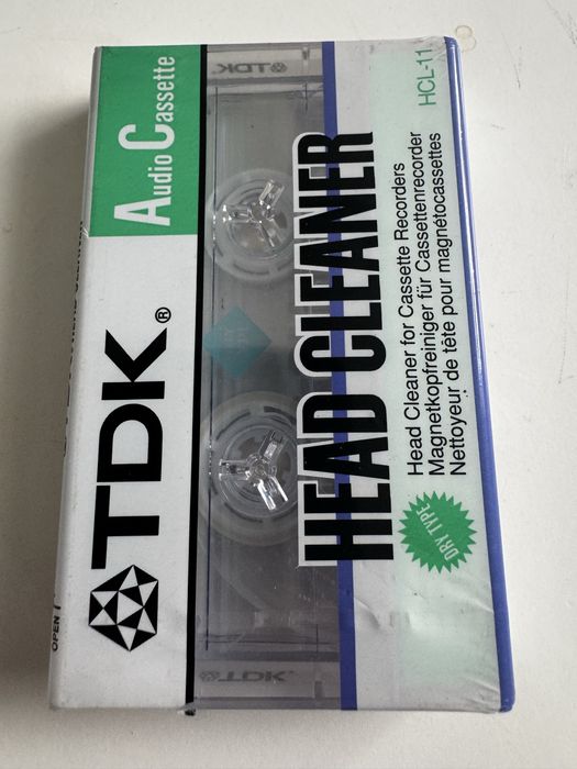 TDK HCL-11 Audio Cassette Head Cleaner nowa w folii