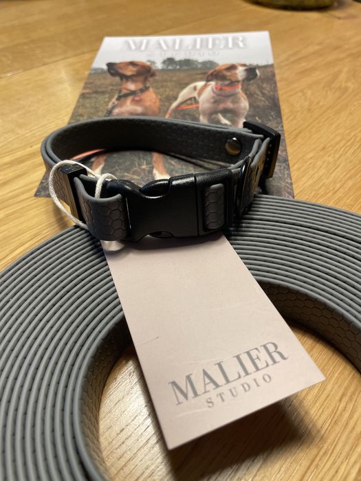 Obroża z linką treningową Malier