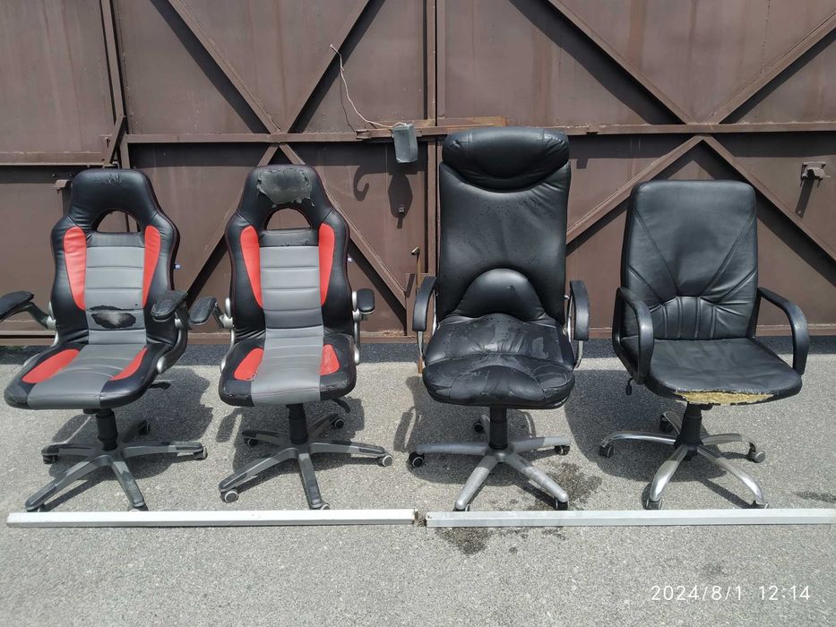 Офисные кресла б/у   ПОД ВОССТАНОВЛЕНИЕ!!!