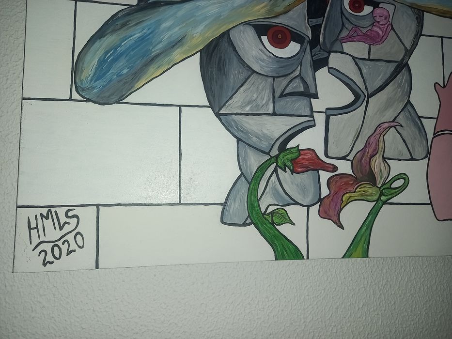 Quadro Pink Floyd em tela