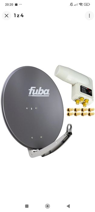 Antena satelitarna Fubu DAA780 aluminium