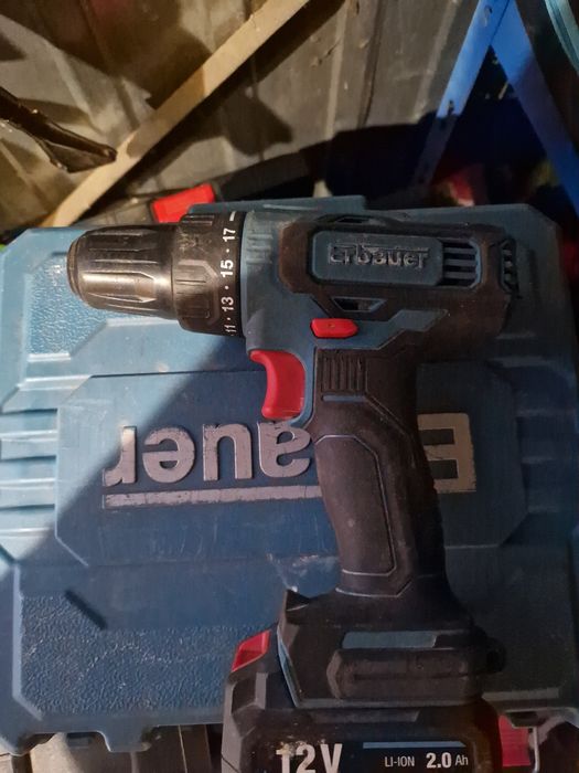 Wkrętarka erbauer 6x bateria 2x ładowarka