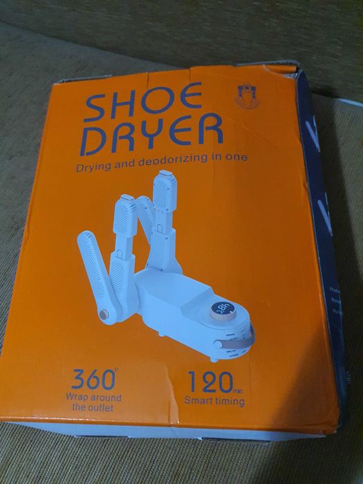 Secador de sapatos/ténis novo óptimo para os dias frios