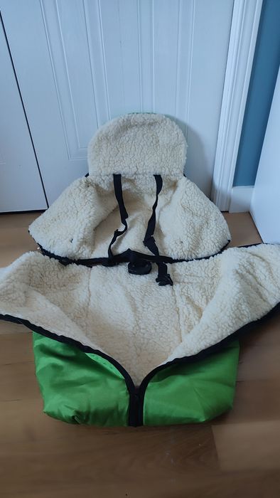 Śpiworek ocieplany na sanki