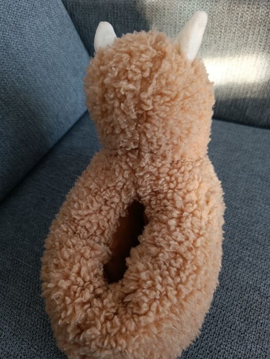 Kapcie Alpaca ciepłe miękkie pantofle Lama 38-41