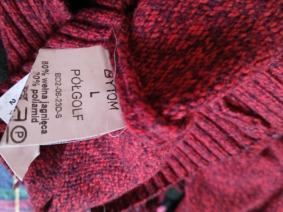 Bytom Sweter unisex r,L[męskie] 80%lambwool