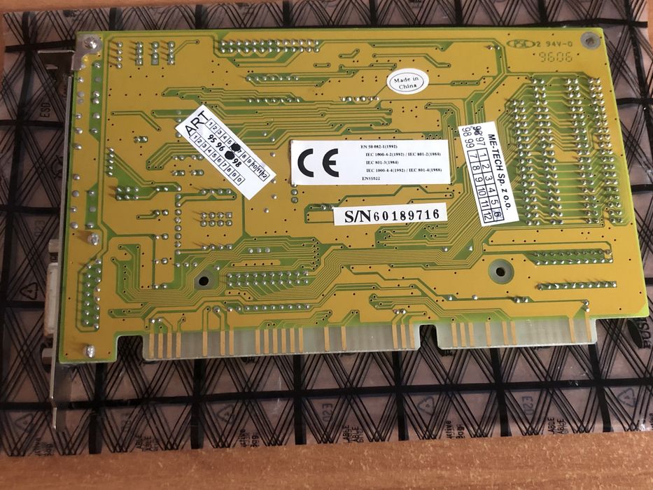 Karta dźwiękowa Crystal ISA Opti 82C924 retro