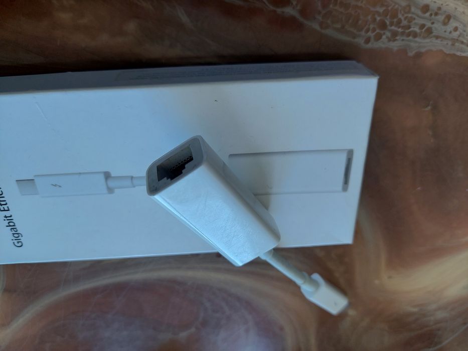 Adaptador apple porta Thunderbolt para rj45 (rede)