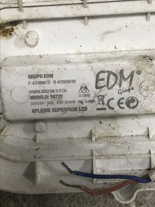 Olhos de boi led os seis 20€