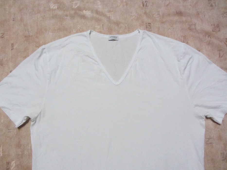 Zimmerli 172 pure comfort v-neck t-shirt футболка білизняна чоловіча