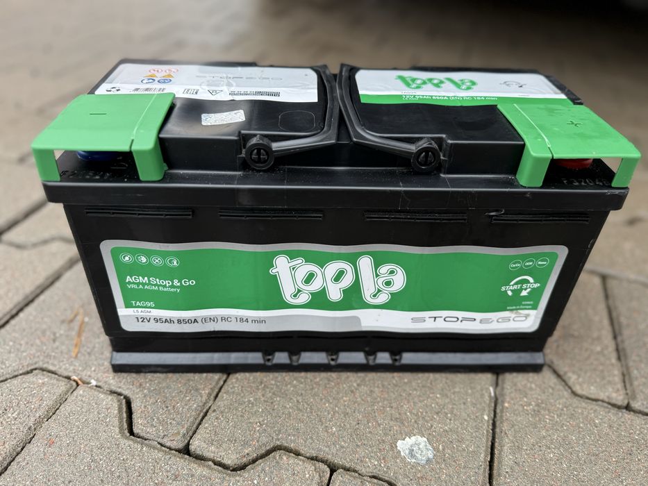 Акумулятор гелевтй Topla 95 ah 850 a