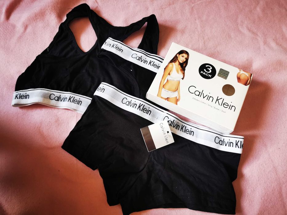 Top Stringi Bokserki Majtki 3pak Calvin Klein Tommy Hilfiger S-XL Premium