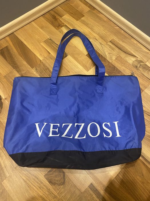 Niebieska torba Vezzosi