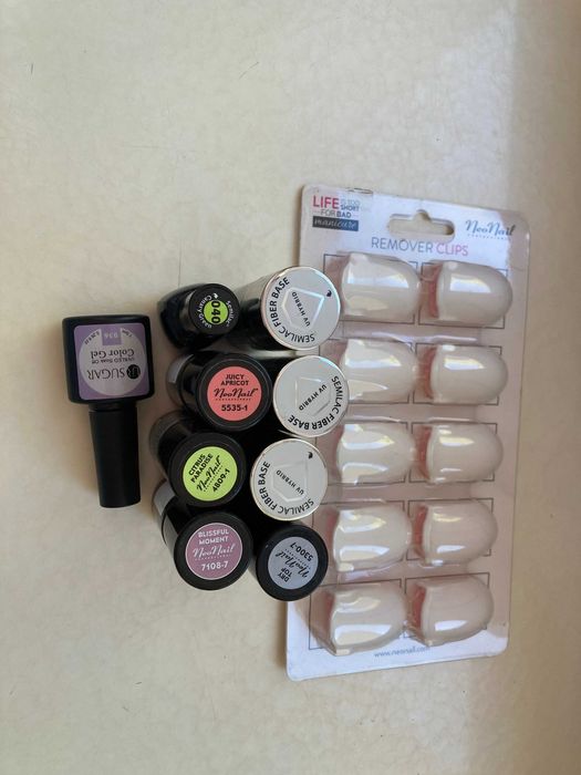 Semilac NeoNail bazy topy lakiery hybrydowe + gratis