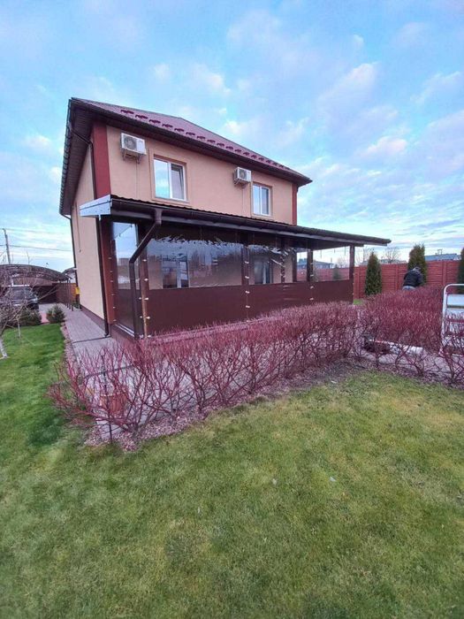 М'які вікна-штори з тканини ПВХ