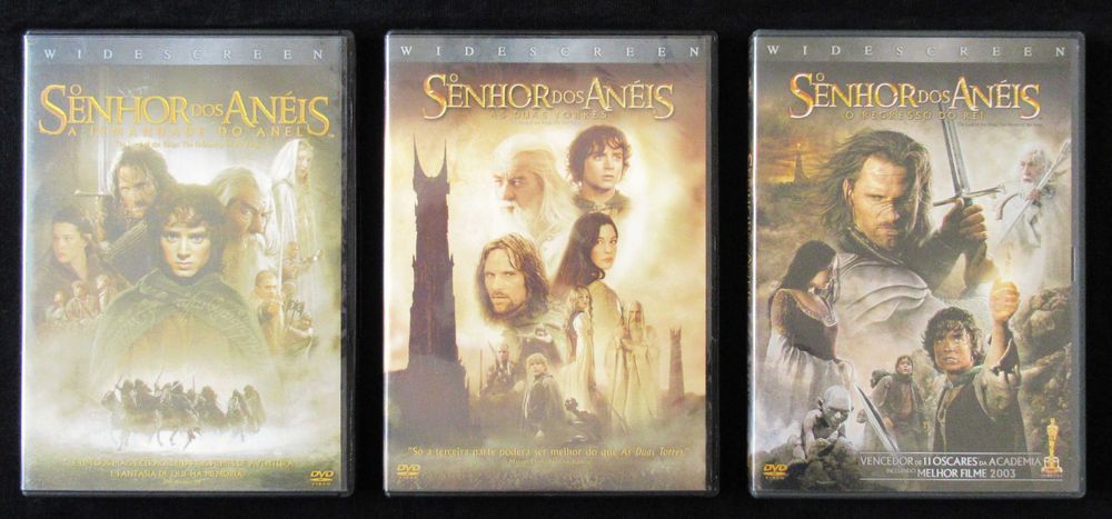 Trilogia O Senhor dos Aneis - DVDs (Ref. 14)
