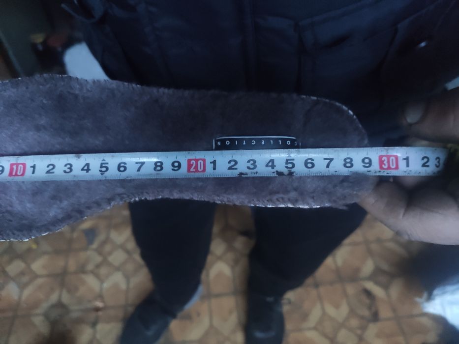 Ботинки кожаные зимние