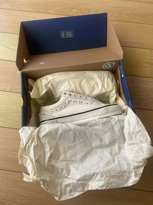 Vans Pearlized Marshmallow White (Tamanho 38)