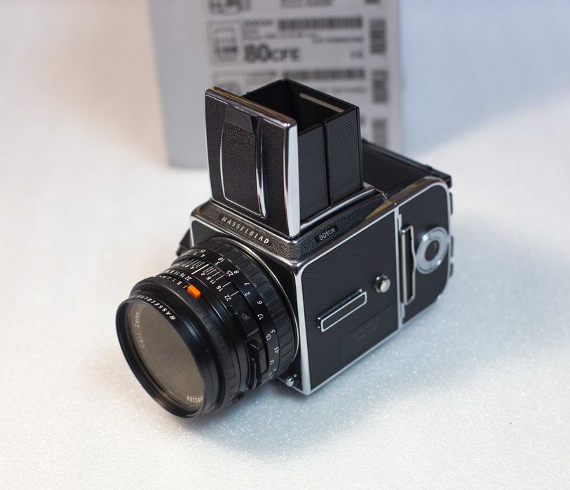 Hasselblad 501CM, Carl Zeiss 80mm f2.8 Planar CFE T*, A12-6X6