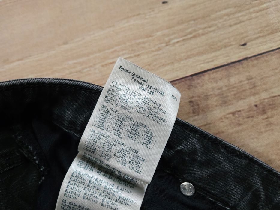 LEE Malone Spodnie Jeans Męskie Szare Skinny r. 34/34
