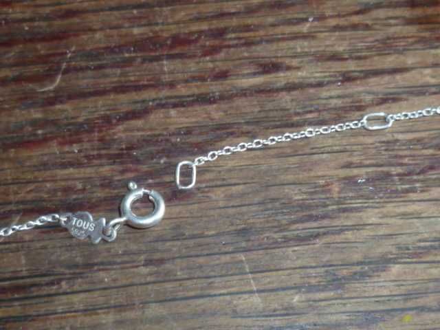 Srebrny naszyjnik 925 TOUS BEAR dł.45cm