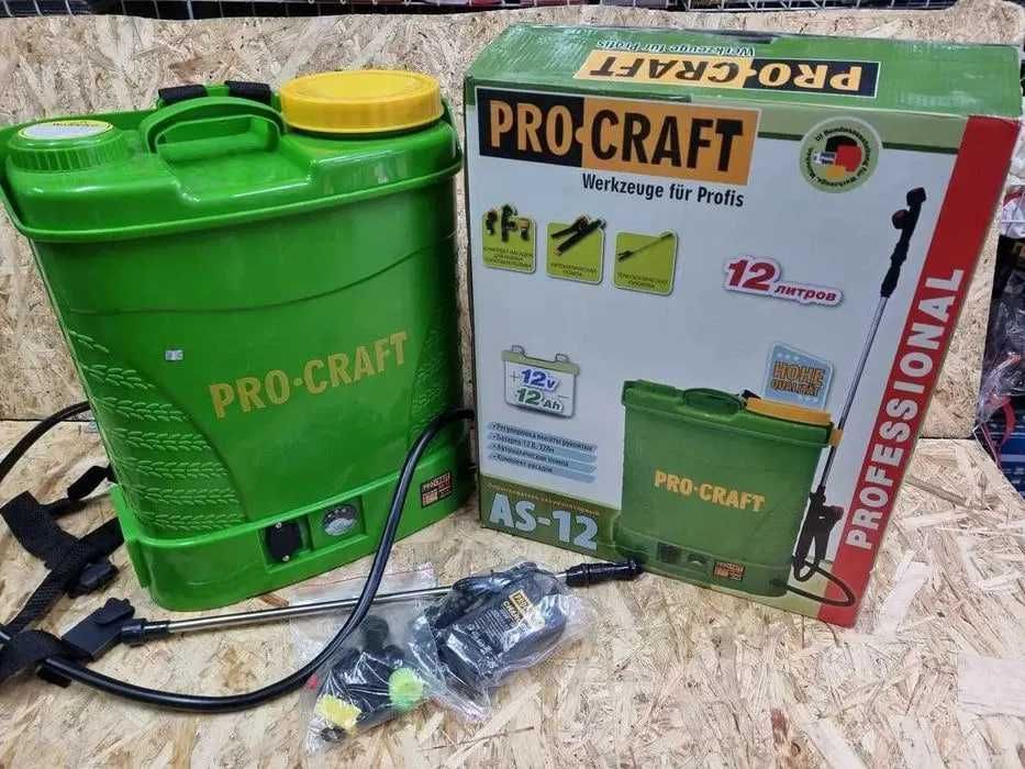 Топ продаж!! Обприскувач ProCraft 12 л акумуляторний | Готовий до роботи