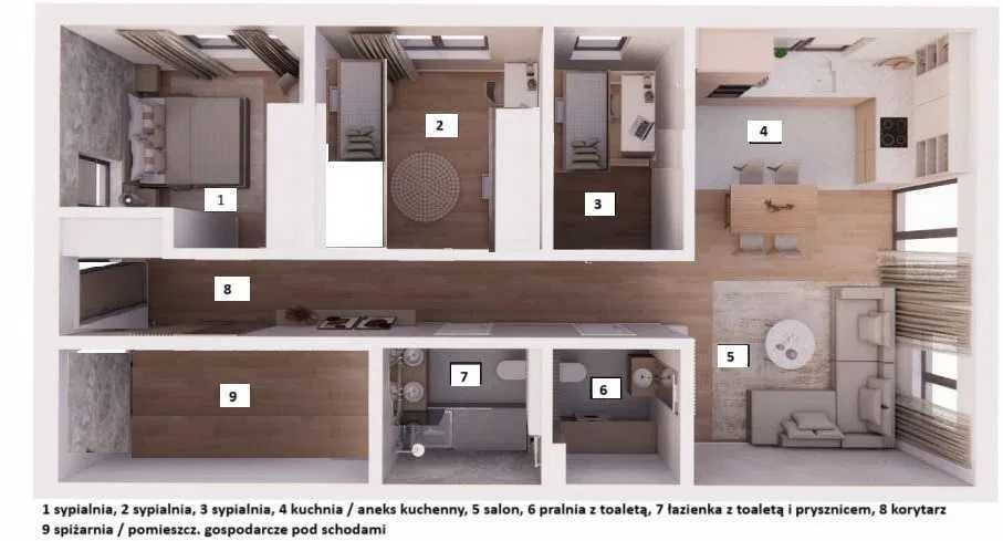 Apartament z ogródkiem, 4 pokoje, od 2027, 90 m2, parking