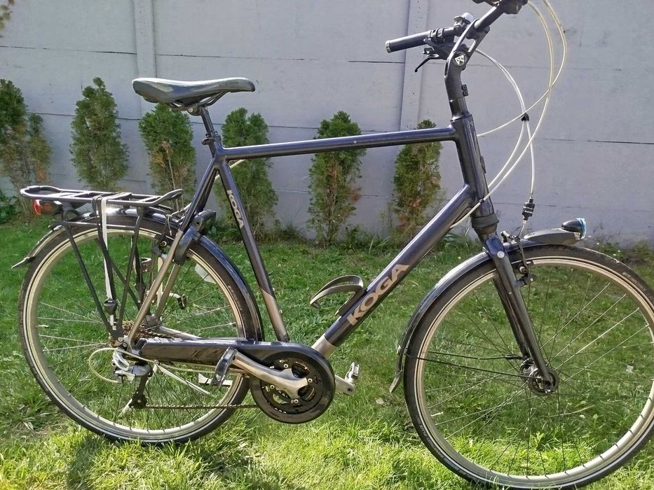 Rower Trekkingowy Miejski KOGA PROMINENCE Koła 28 Cali Rama XXL Dla Wysokiej Osoby Alu 66 cm 26 cali DEORE LX 3x10