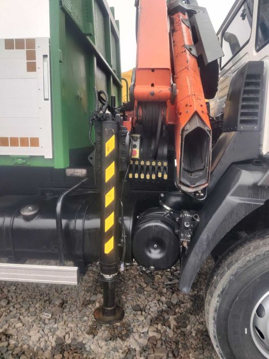 Самоскид Man 18.280 4x4 повний привід кран маніпулятор Palfinger 9501