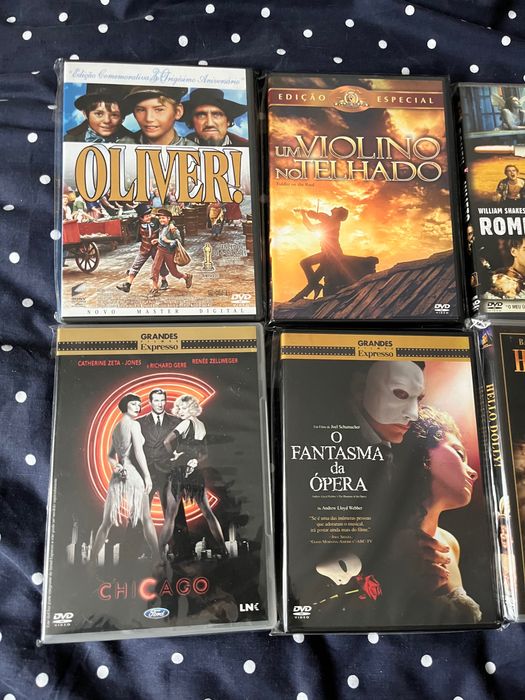 Musicais: Moulin Rouge, Chicago, Fantasma Ópera, Oliver Hello Dolly