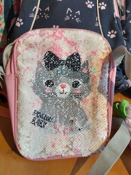 Plecak plecaki tornister saszetka dziecięcy używane zestaw