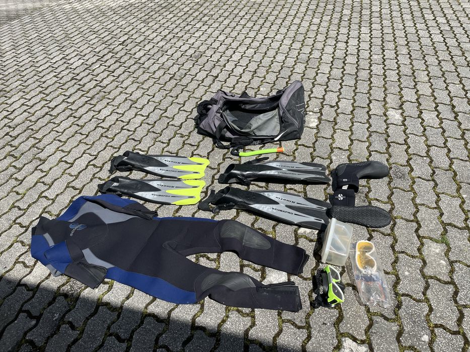 Equipamento de mergulho