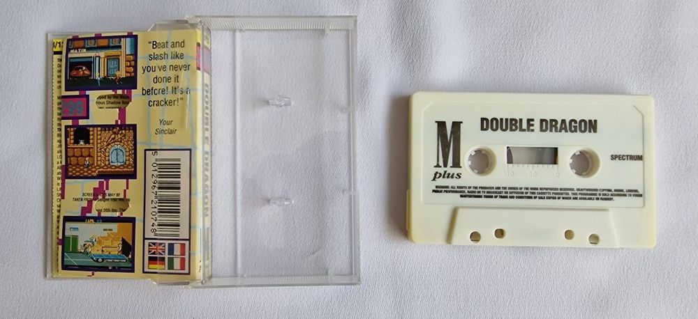 Gra ZX Spectrum Double Dragon, testowana, sprawna